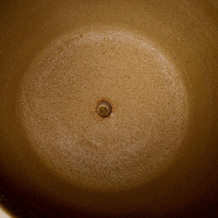 Горшок для цветов «Веста», 10 л, d=29 см, h=30 см, керамика, с поддоном, бежевый