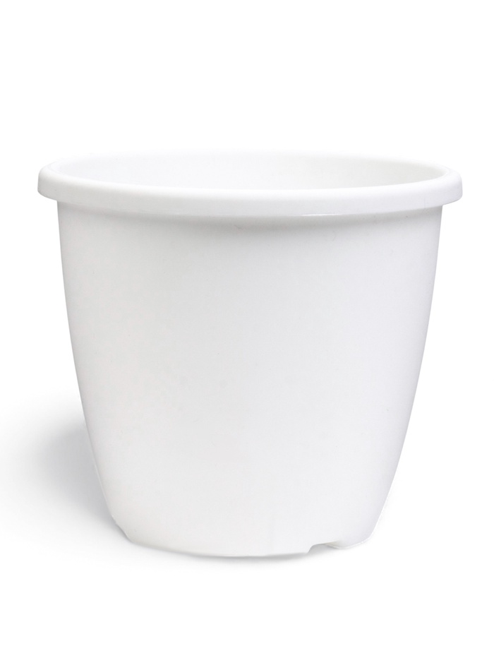 Горшок для цветов «Афина», 1.1 л, d=14 см, h=13 см, белый