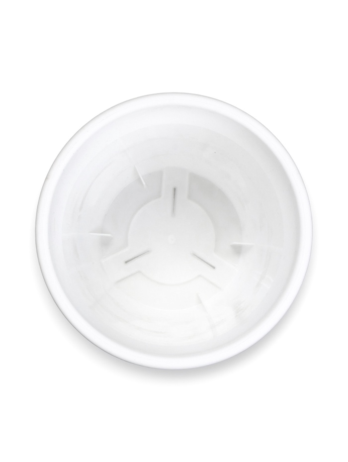 Горшок для цветов «Афина», 1.1 л, d=14 см, h=13 см, белый