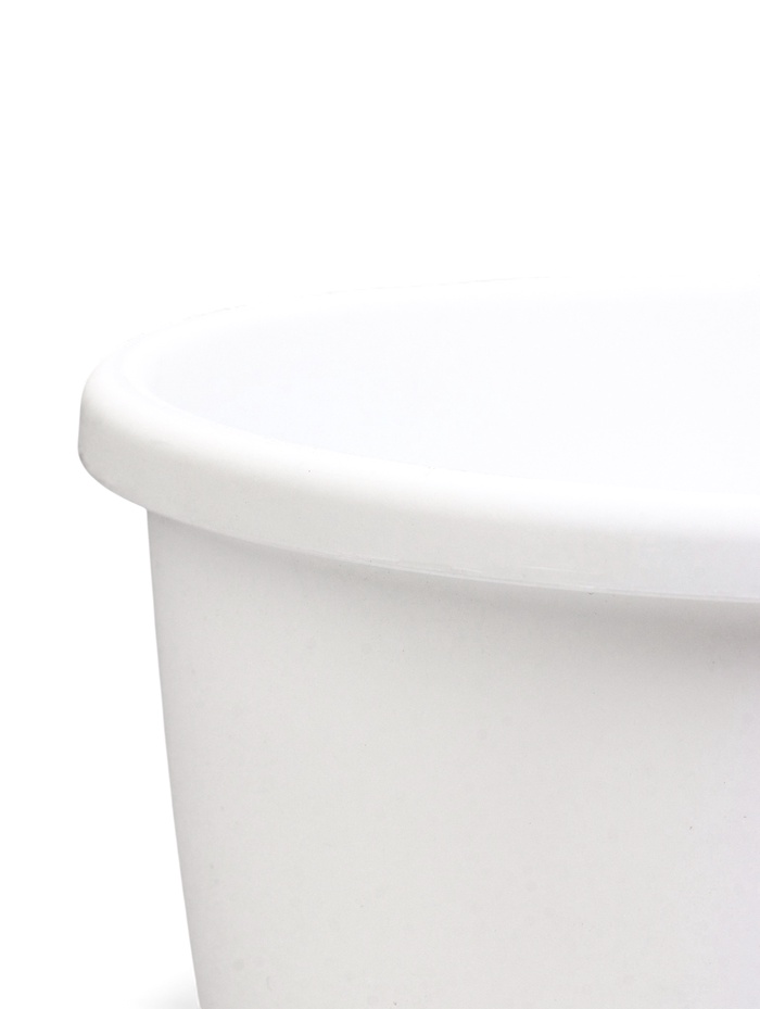 Горшок для цветов «Афина», 1.1 л, d=14 см, h=13 см, белый