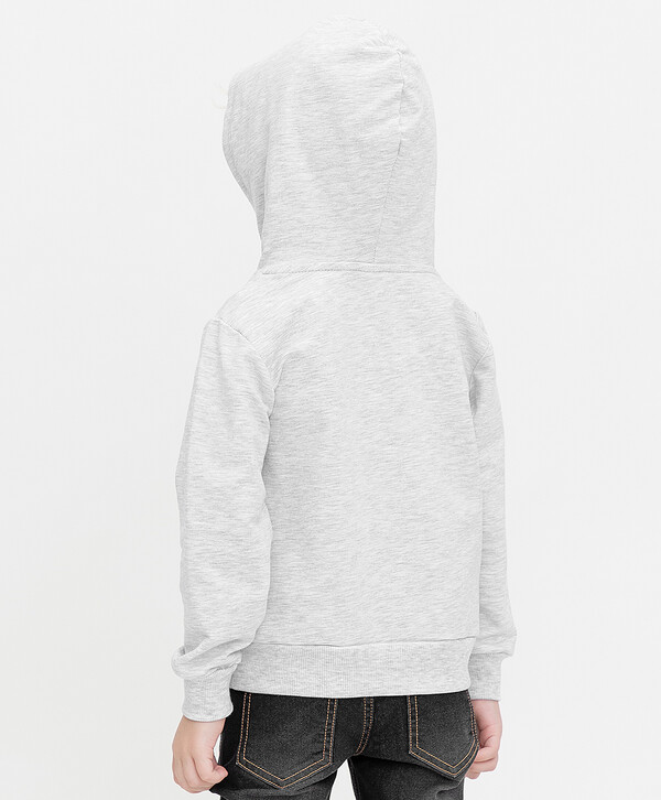 450 р. 899 р. Толстовка с капюшоном серая Button Blue