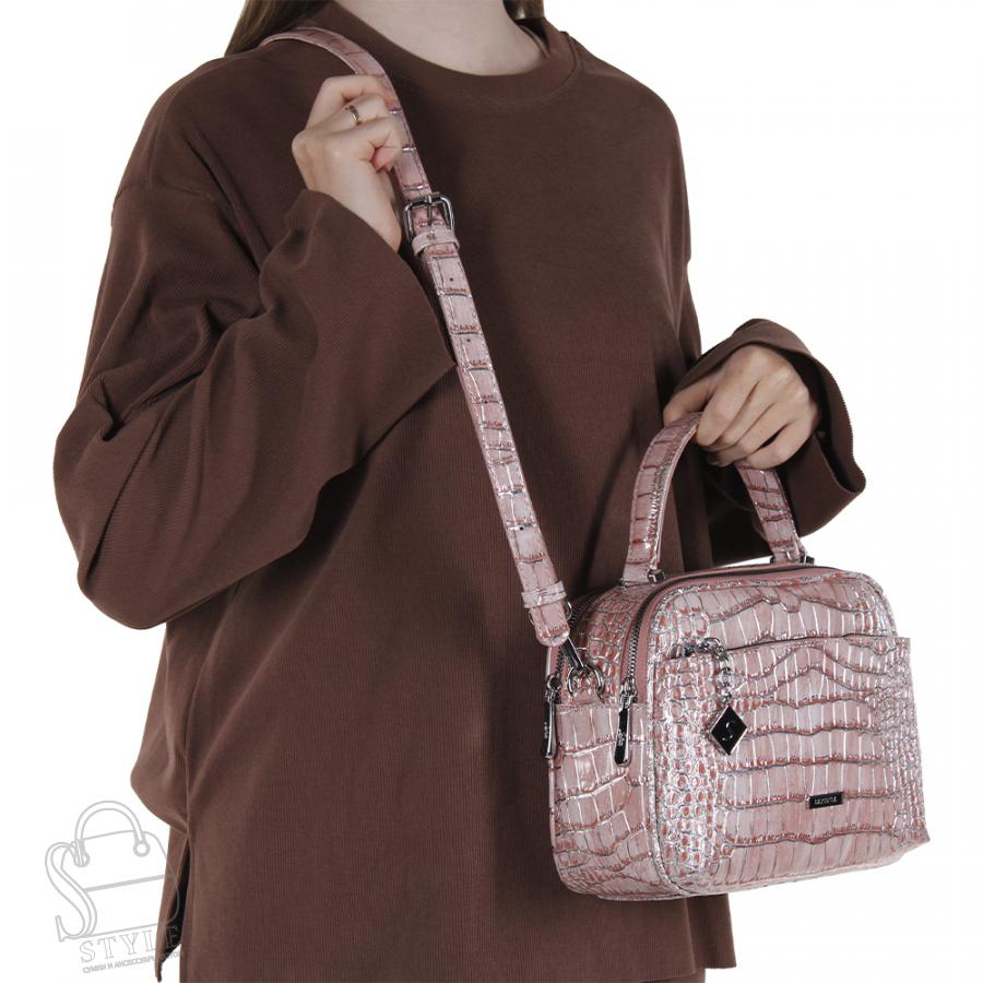 Сумка женская 270160 pink Velina Fabbiano-Safenta/50