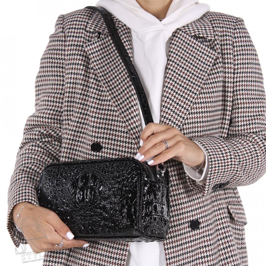 Сумка женская 29018-11 black Velina Fabbiano-Safenta/50 в Новосибирске