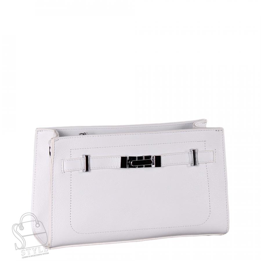 Сумка женская кожаная 98067 white Velina Fabbiano-Safenta/30
