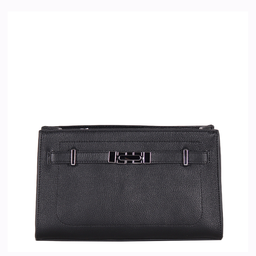 Сумка женская кожаная 98067 black Velina Fabbiano-Safenta/30