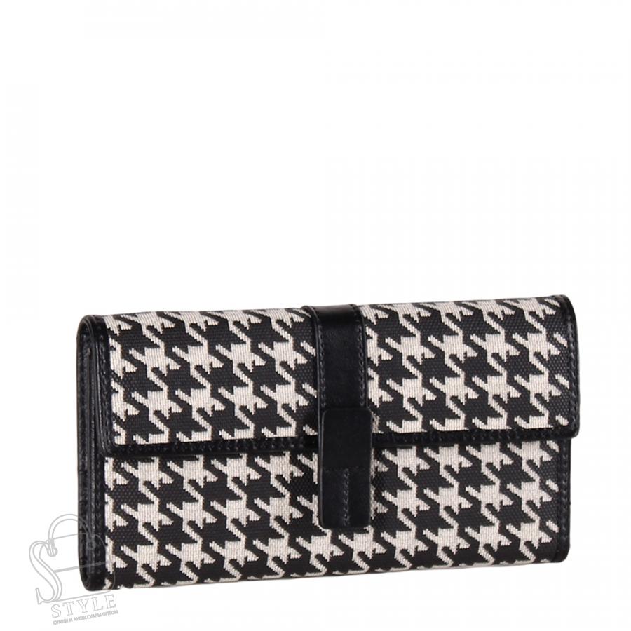 Женский кошелек 023BG black S-Style/30