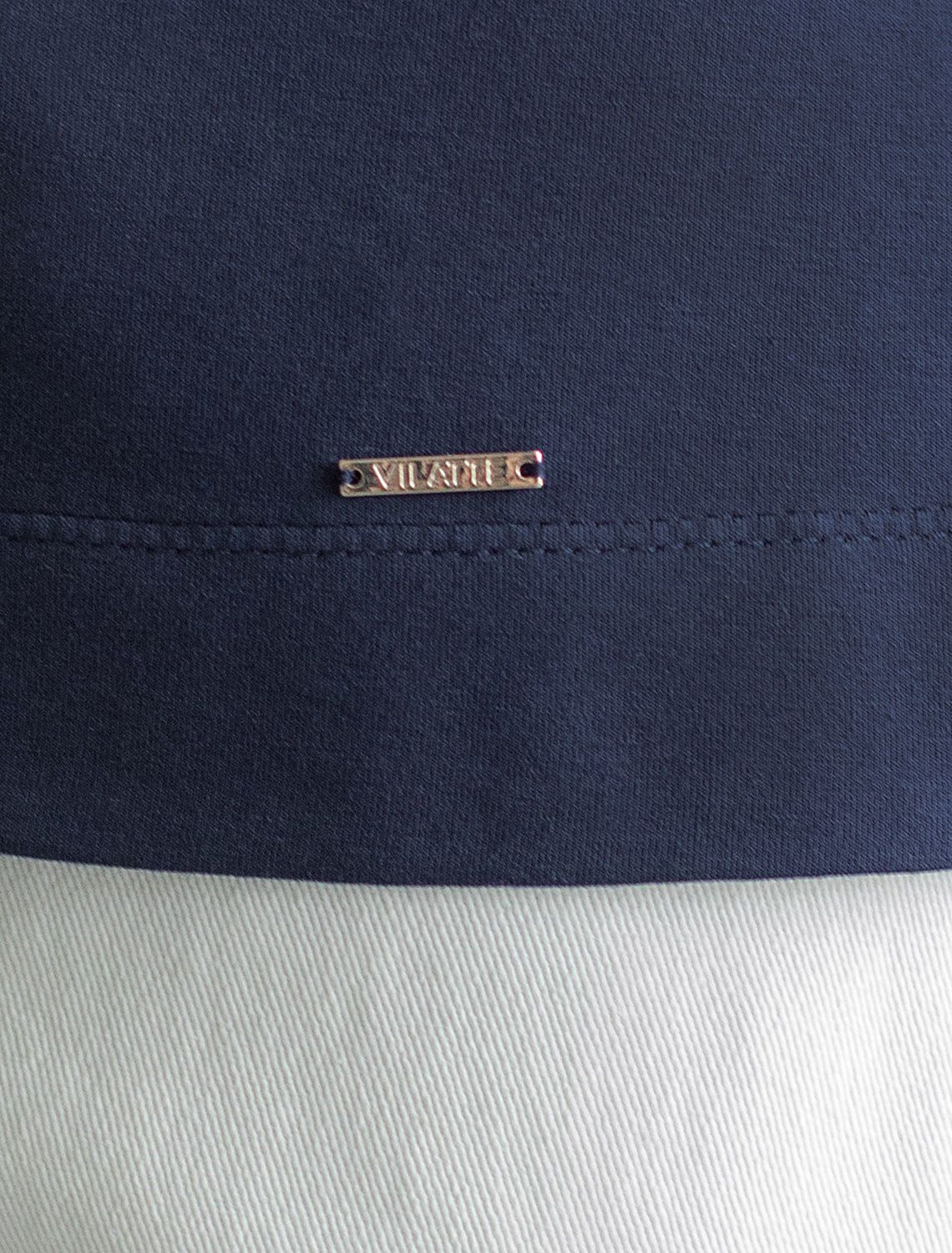 Топ из премиального хлопка с эластаном