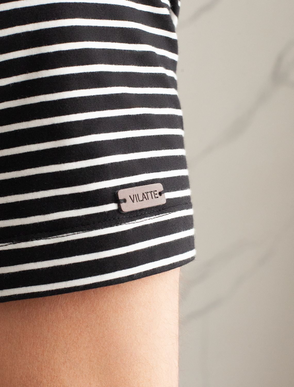 Футболка из премиального хлопка с эластаном