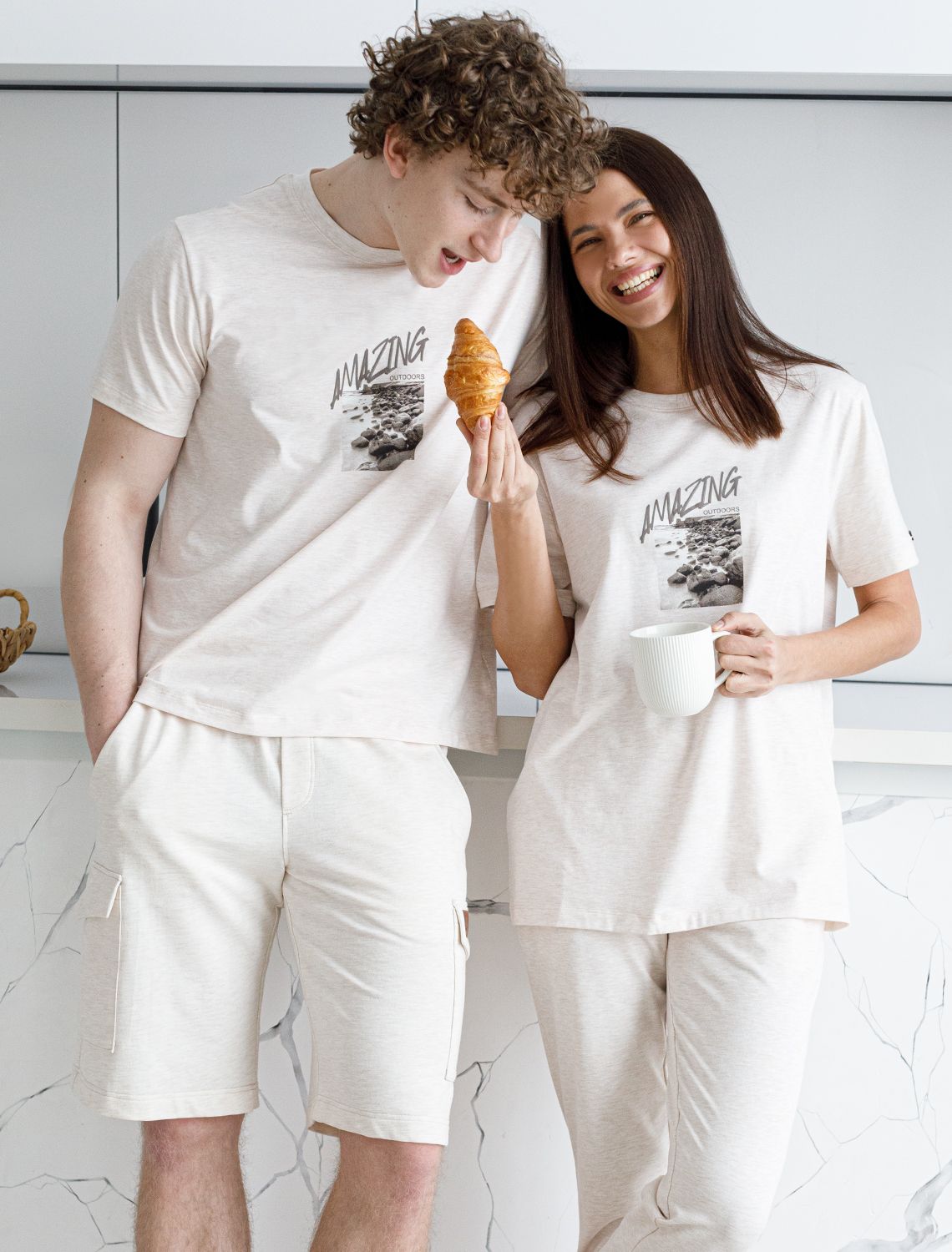 Футболка из премиального хлопка с авторским принтом