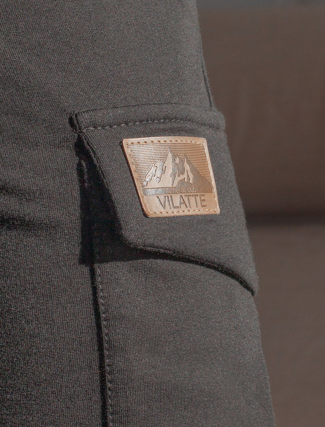 Шорты-карго из легкого футера