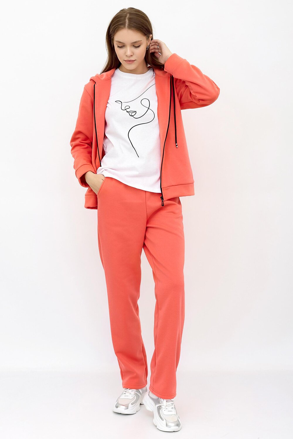 ст. цена2490руб.! Lika Dress Костюм 8781Оранжевый