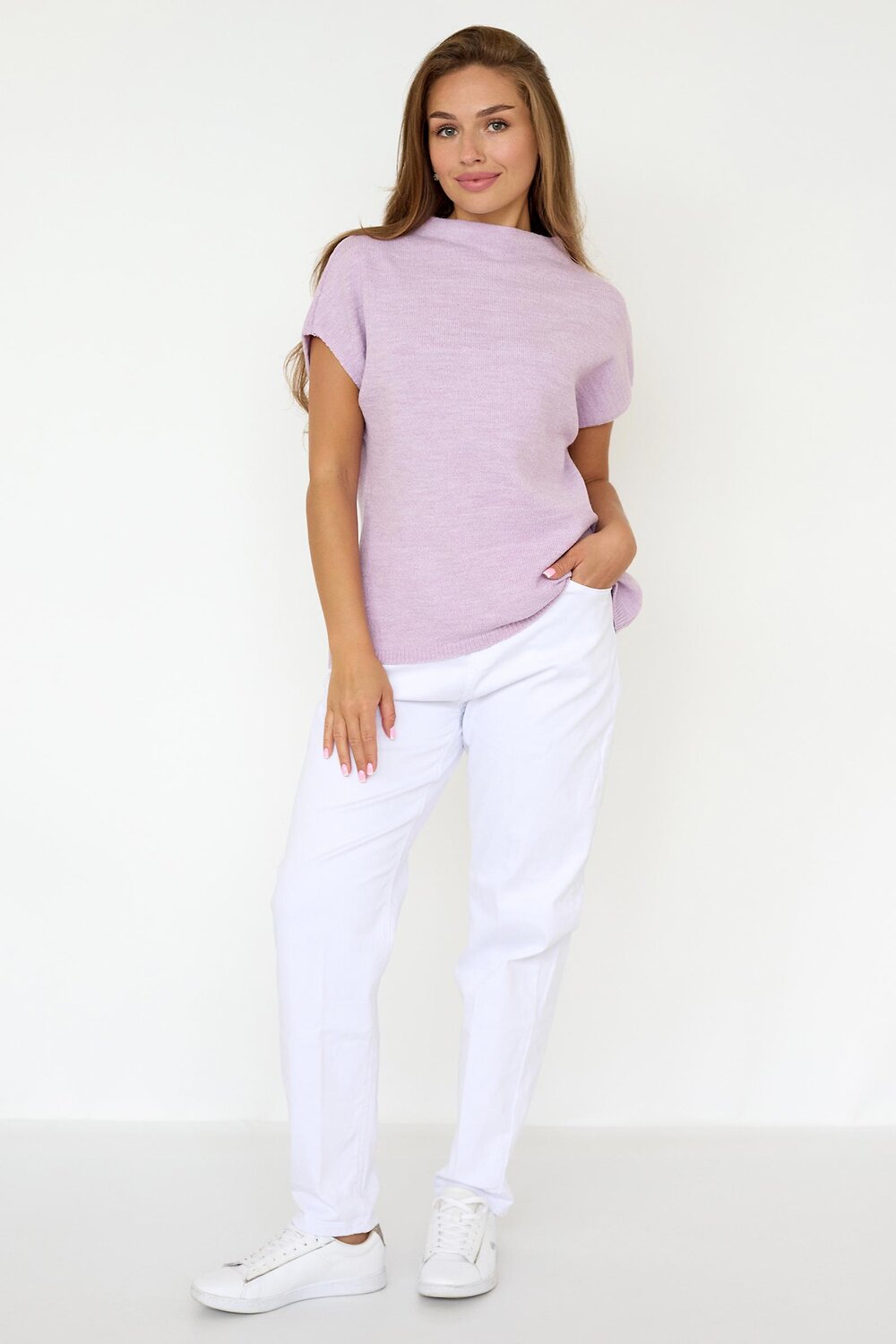 ст. цена2555руб.! Lika Dress Джемпер 10131Фиолетовый