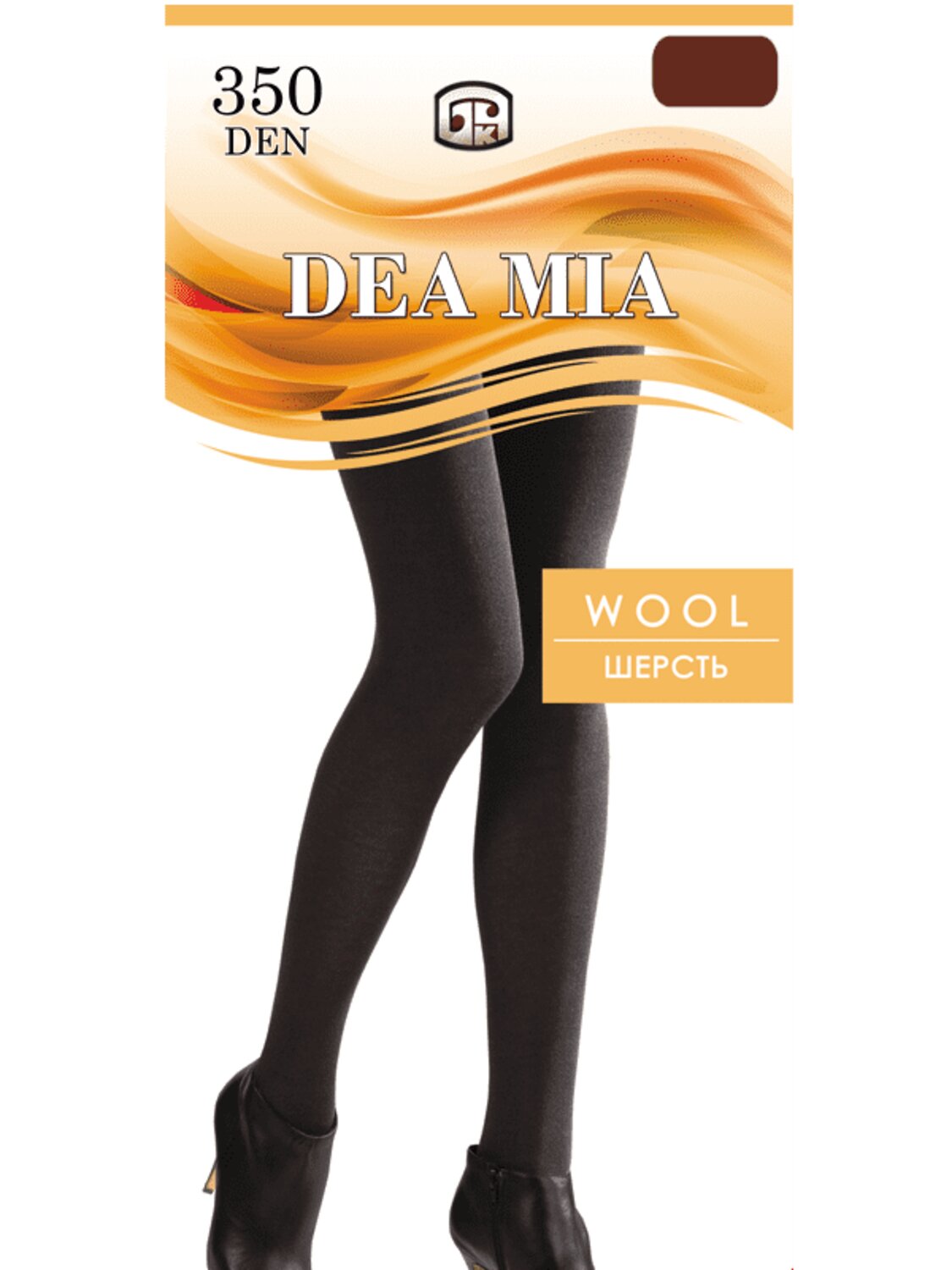 ст. цена494руб.! DEA MIA Колготки WOOL 350 (полушерсть)