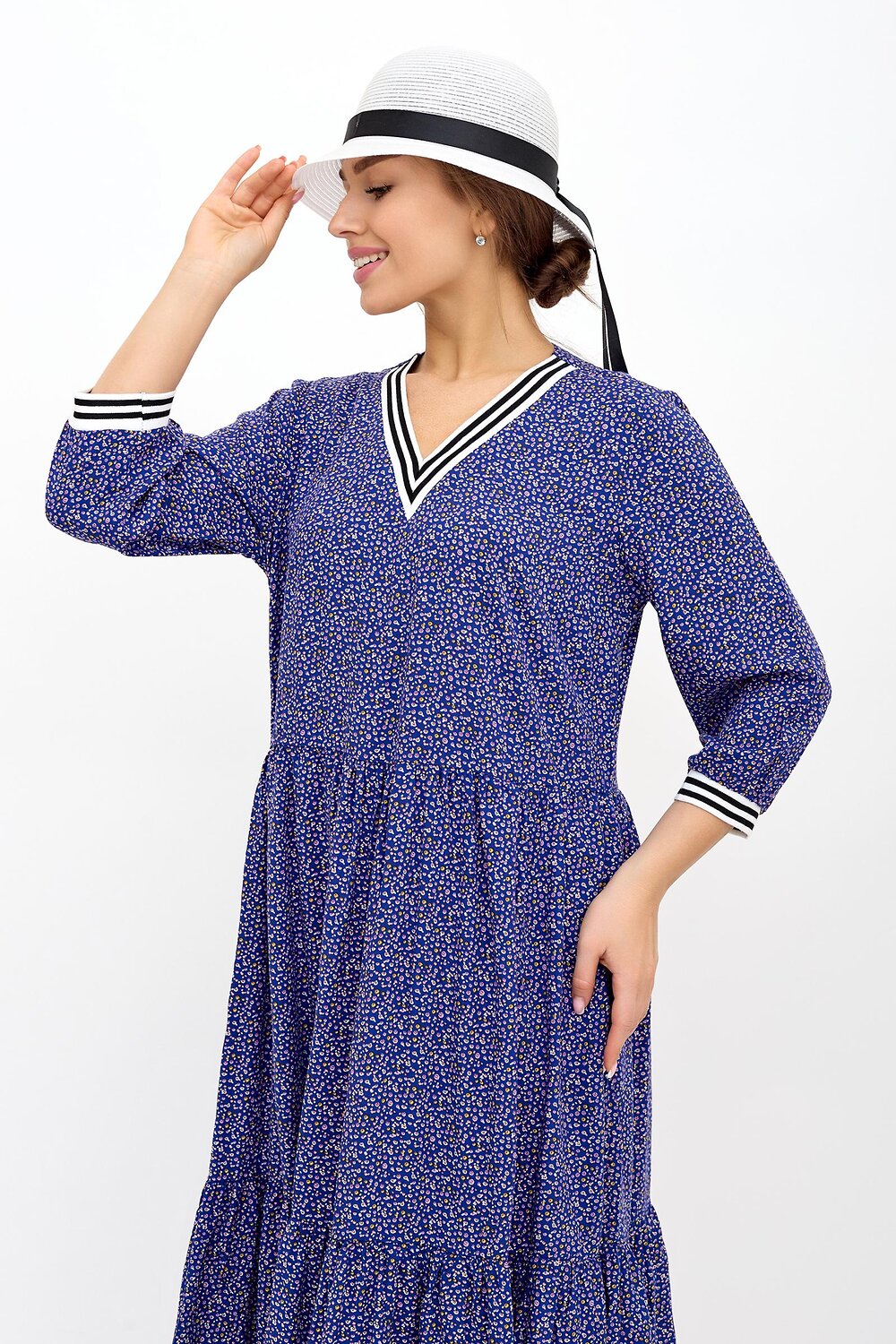 ст. цена1500руб.! Lika Dress Платье 9372Синий