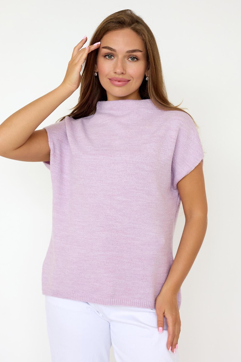 ст. цена2555руб.! Lika Dress Джемпер 10131Фиолетовый