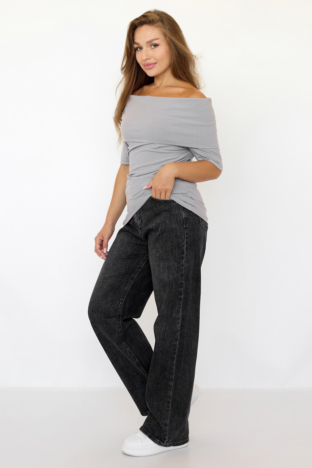 ст. цена1100руб.! Lika Dress Футболка 10039Серый