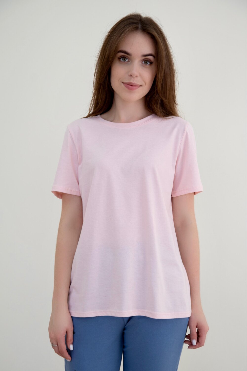 ст. цена677руб.! Lika Dress Футболка 7658Розовый