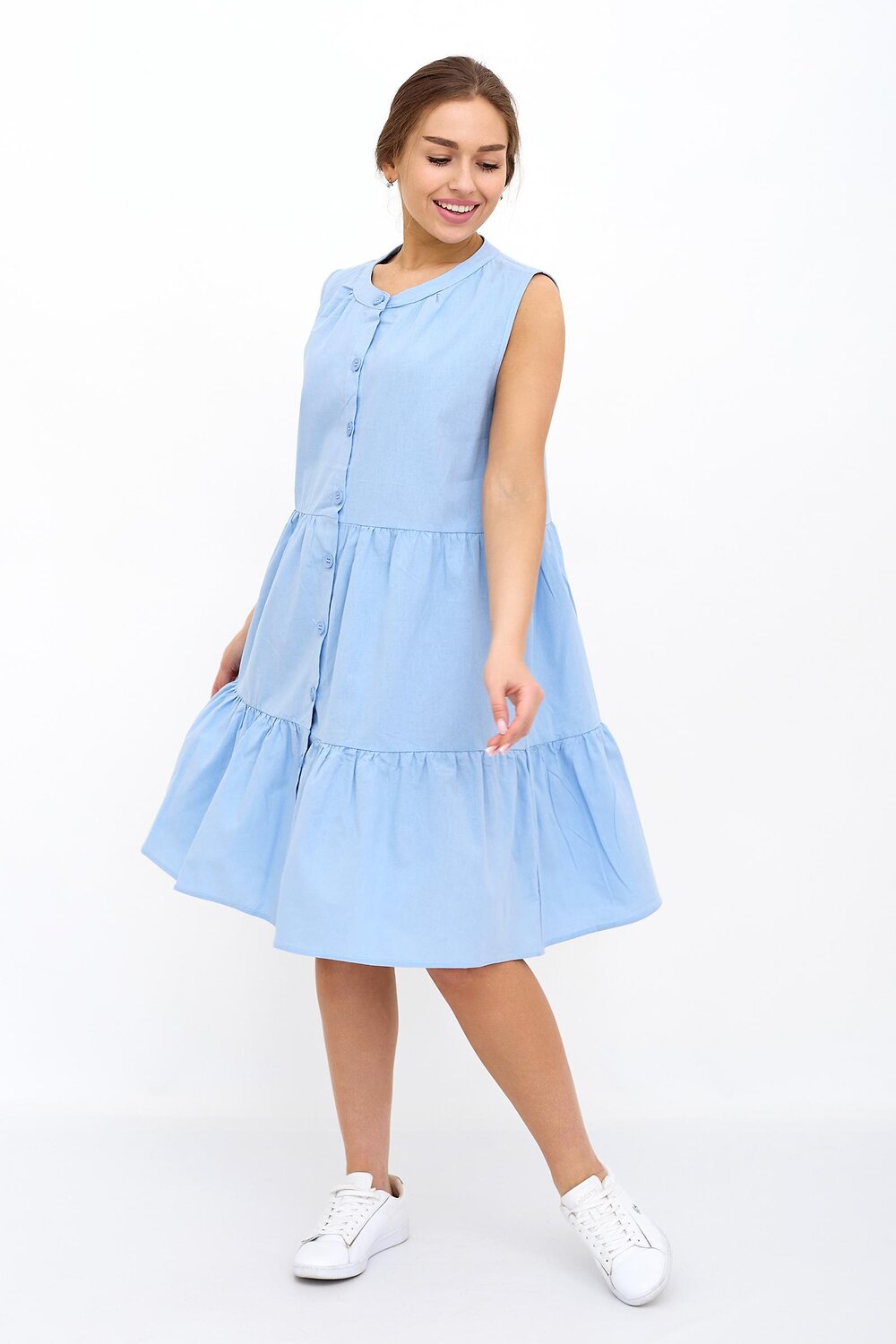 ст. цена1300руб.! Lika Dress Платье 9369Голубой