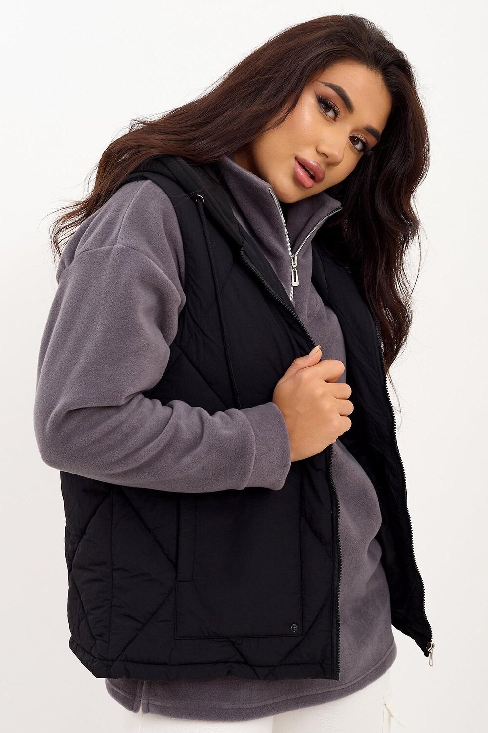 ст. цена1677руб.! Lika Dress Жилет 9615Черный