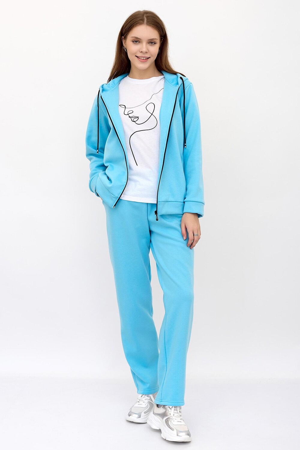 ст. цена2490руб.! Lika Dress Костюм 8780Голубой