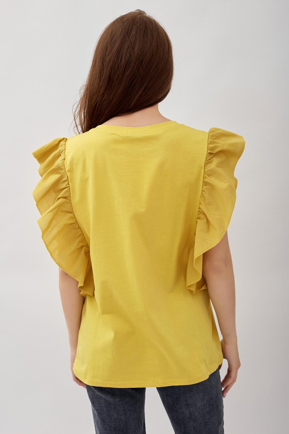 ст. цена720руб.! Lika Dress Футболка 8598Желтый