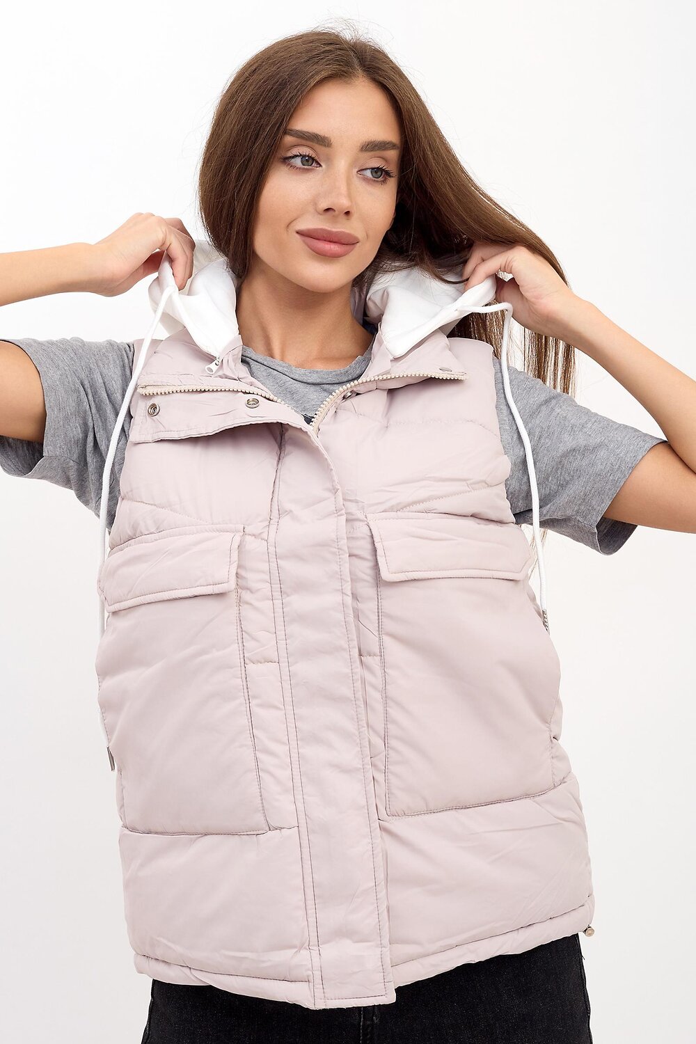 ст. цена1677руб.! Lika Dress Жилет 9620Бежевый