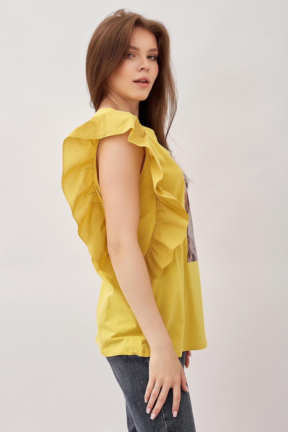 ст. цена720руб.! Lika Dress Футболка 8598Желтый