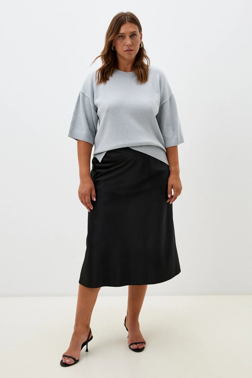 ст. цена2666руб.! Lika Dress Джемпер 10182Серый