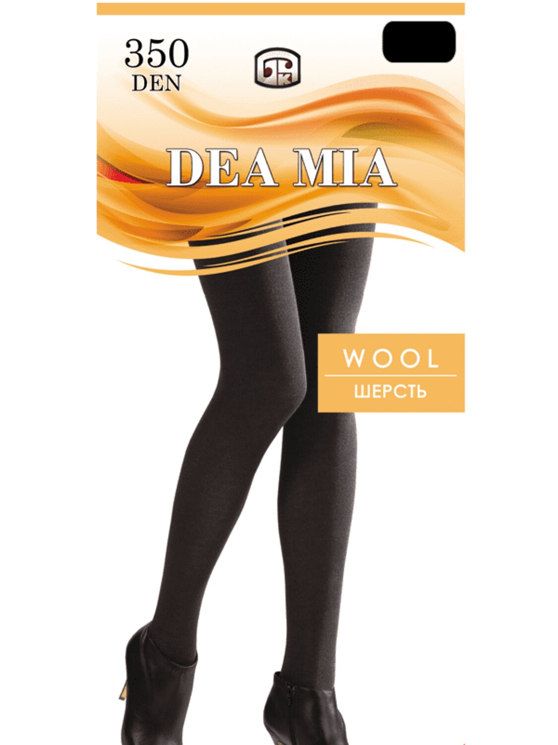 ст. цена494руб.! DEA MIA Колготки WOOL 350 (полушерсть)
