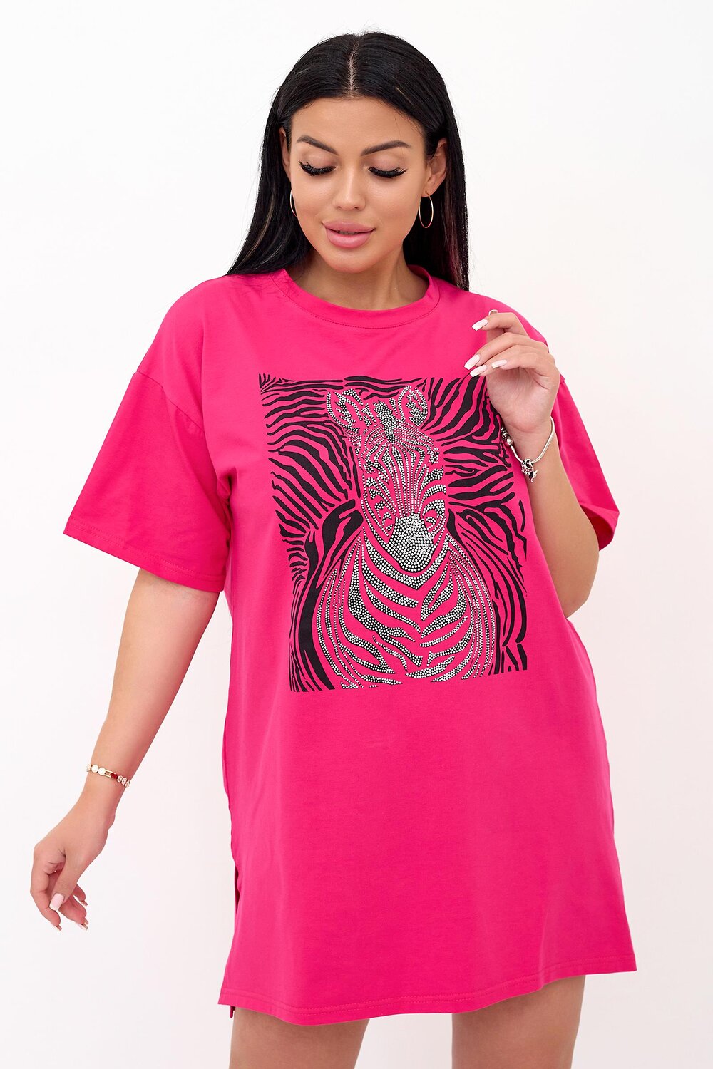 ст. цена877руб.! Lika Dress Платье 9345Фуксия