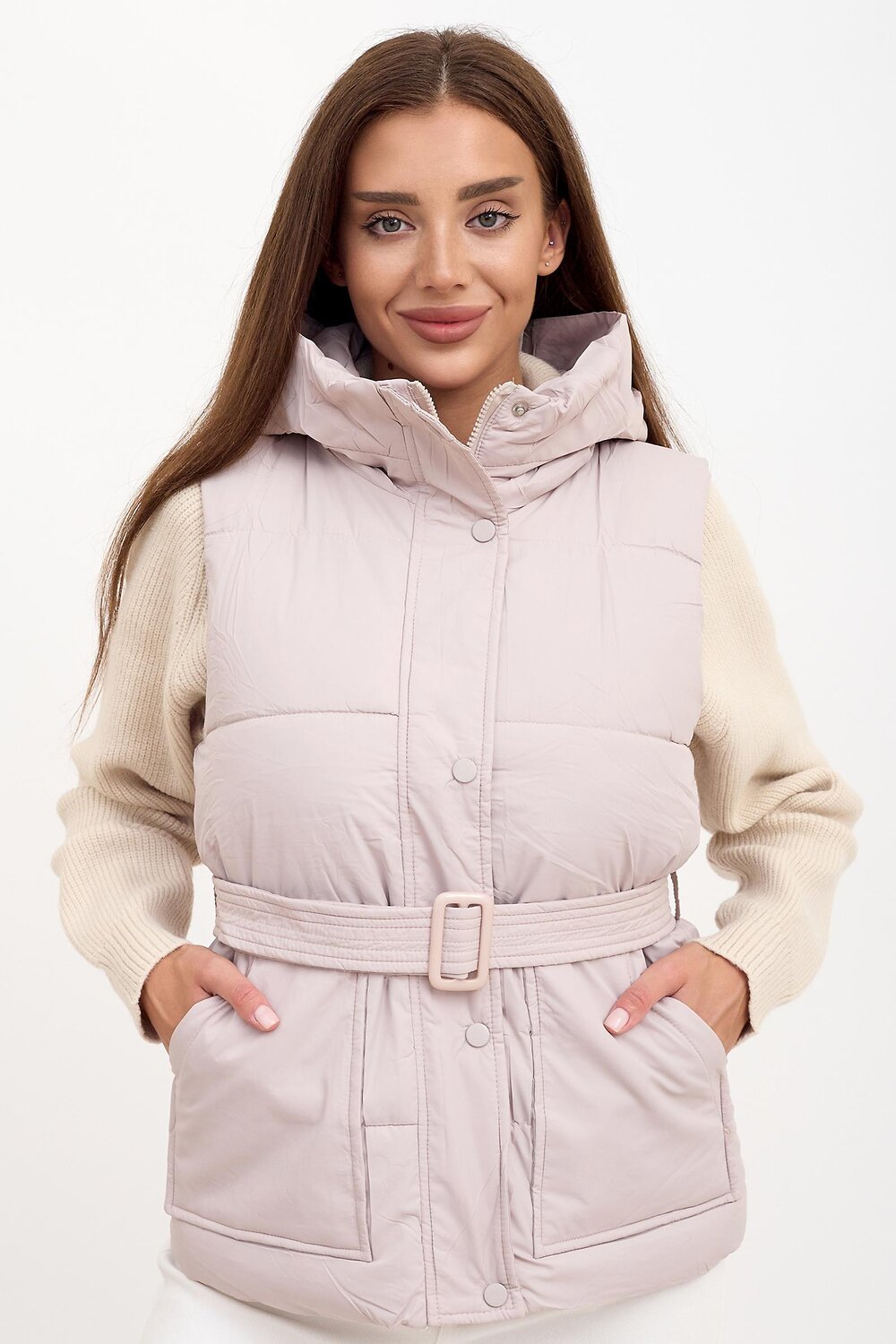 ст. цена1677руб.! Lika Dress Жилет 9616Серый