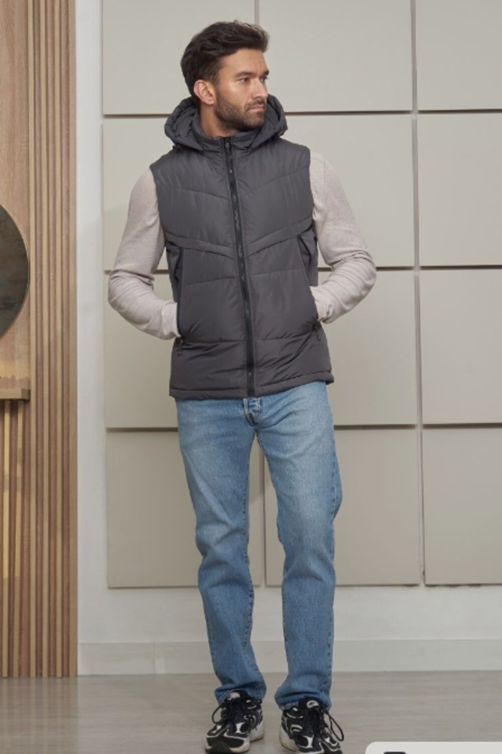 ст. цена1655руб.! Lika Dress Жилет 9156Серый