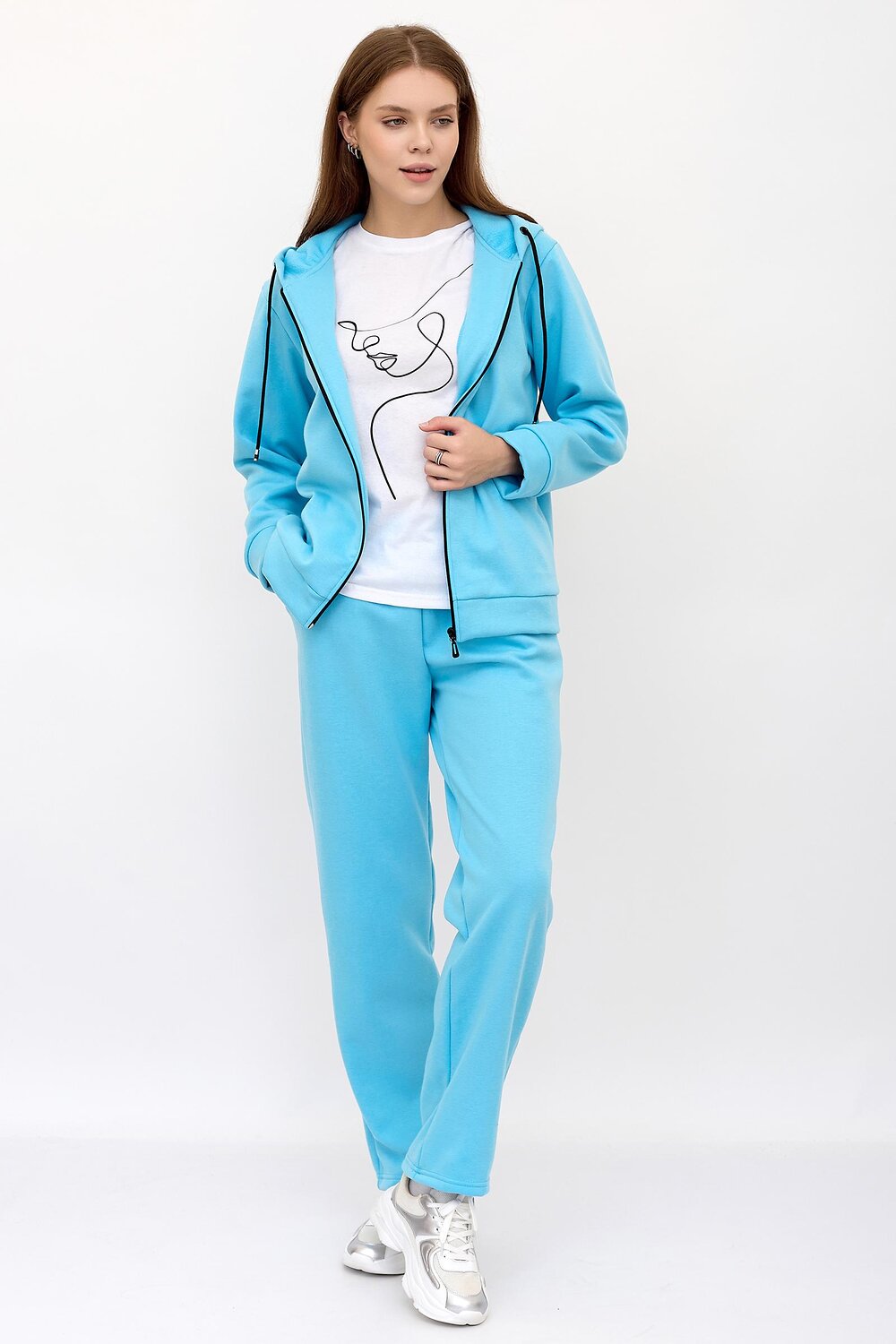 ст. цена2490руб.! Lika Dress Костюм 8780Голубой