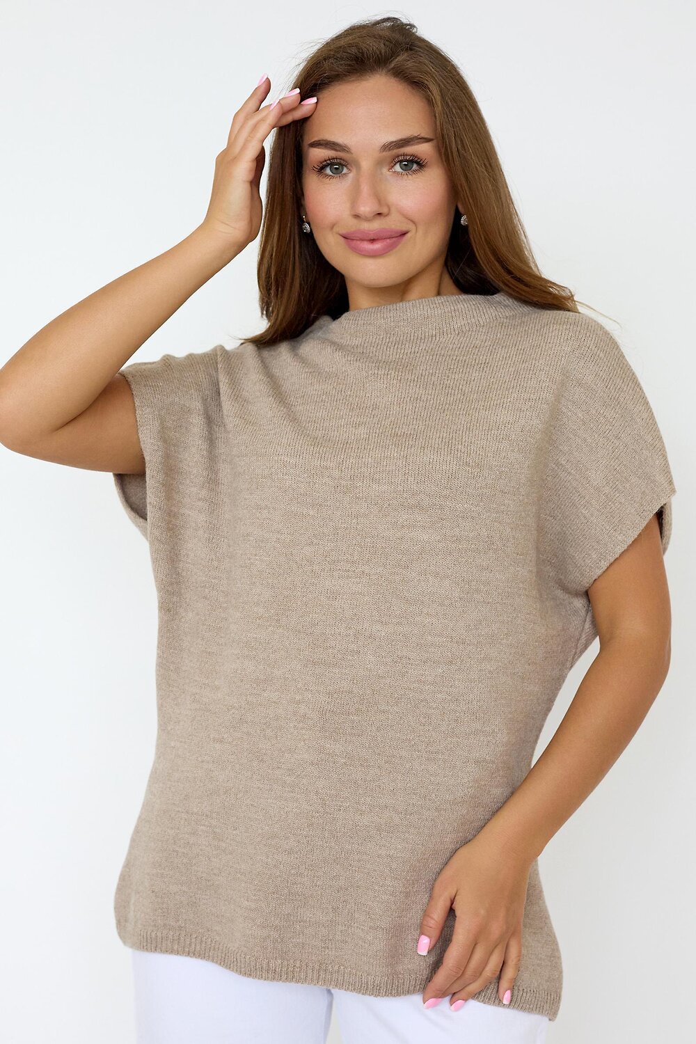 ст. цена2555руб.! Lika Dress Джемпер 10130Бежевый