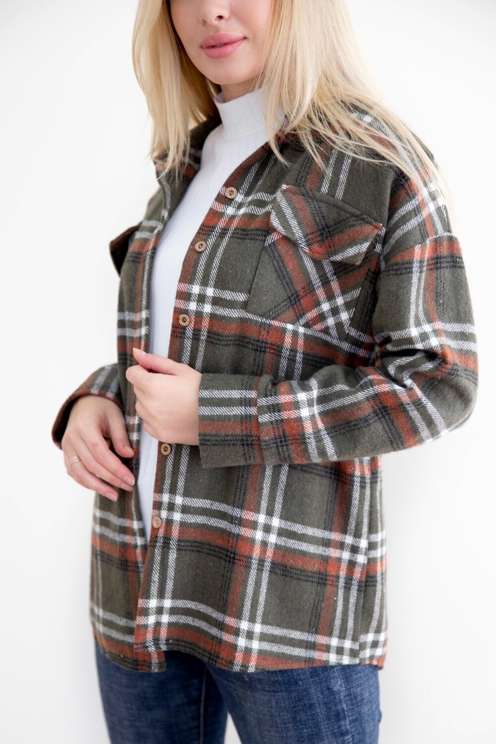 ст. цена2090руб.! Lika Dress Рубашка 7764Зеленый