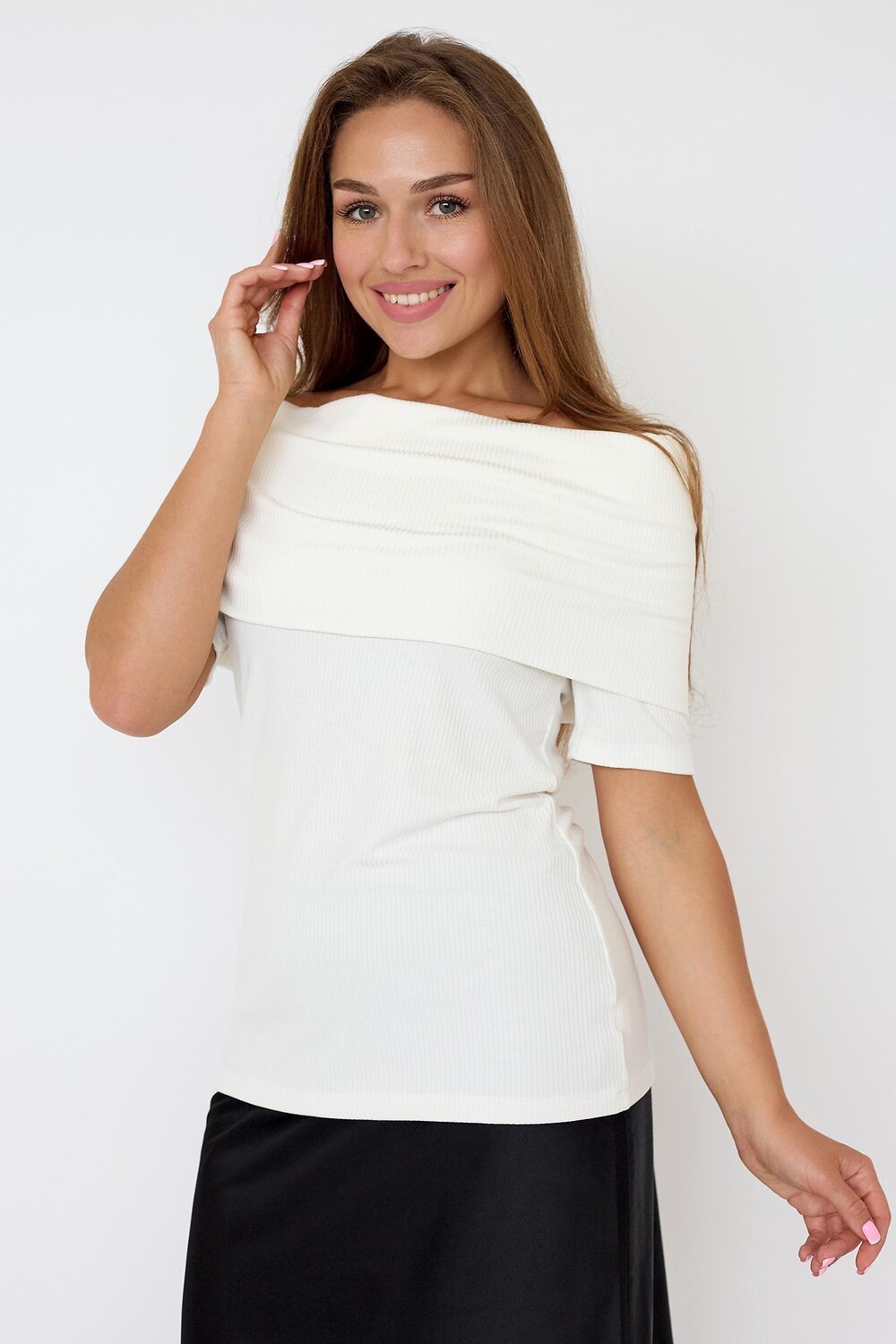 ст. цена1100руб.! Lika Dress Футболка 10040Молочный