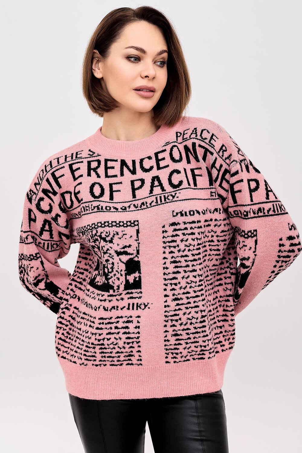 ст. цена1322руб.! Lika Dress Джемпер 8916Розовый