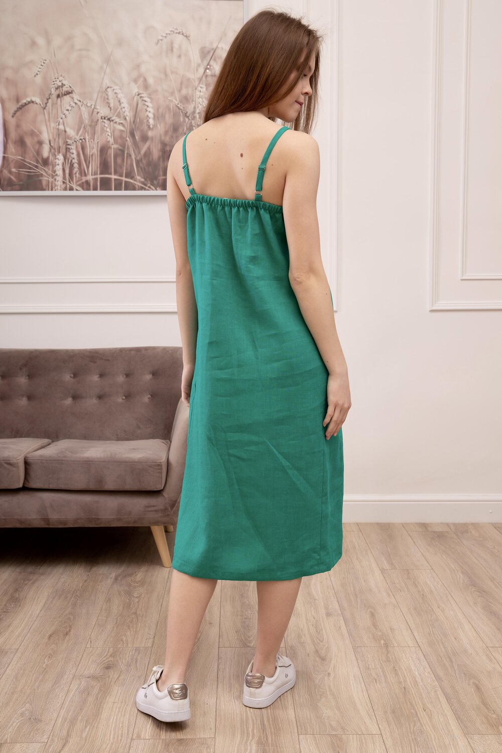 ст. цена3300руб.! Lika Dress Сарафан 8115Зеленый