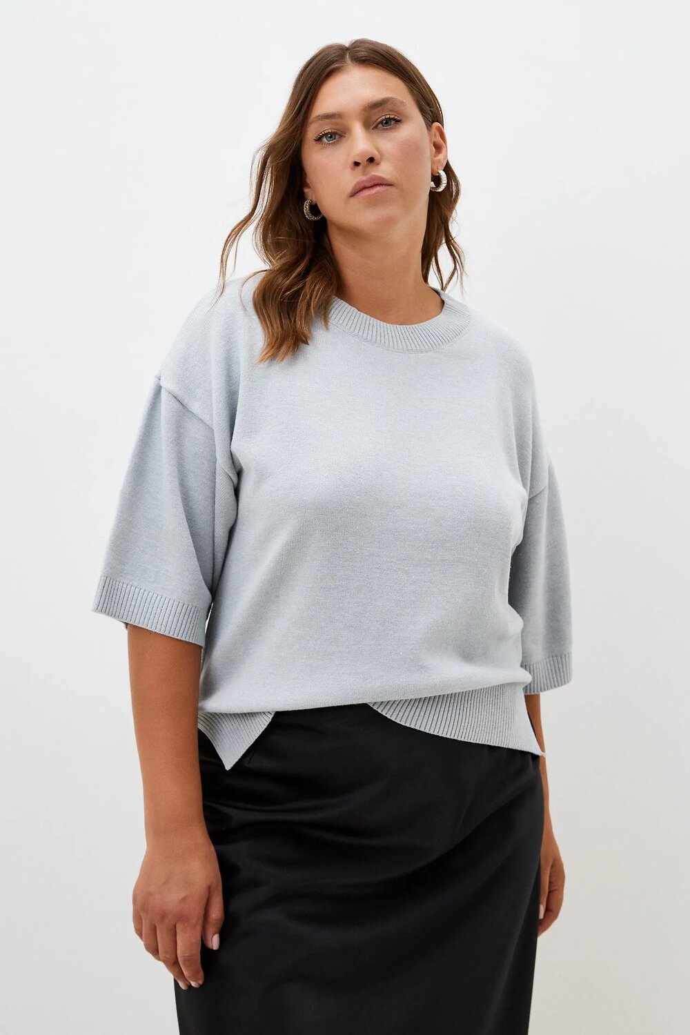 ст. цена2666руб.! Lika Dress Джемпер 10182Серый