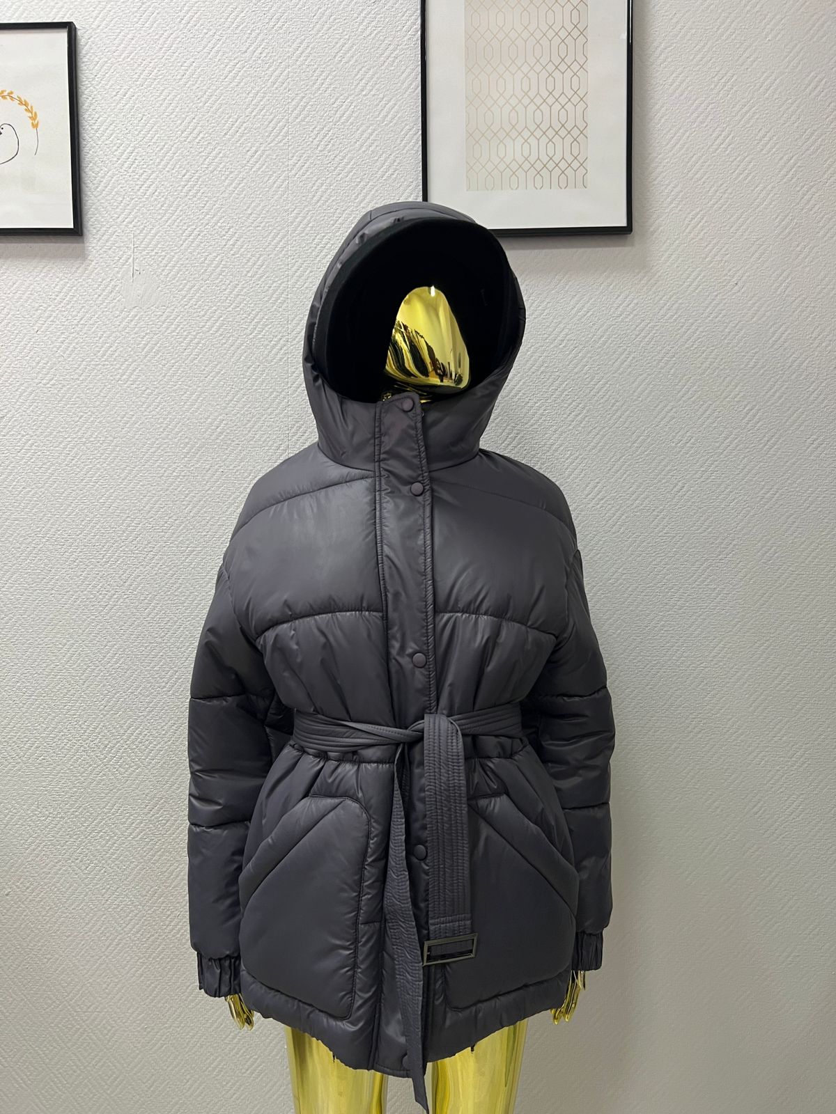 Куртка женская зимняя Н-22440 (лиловый)