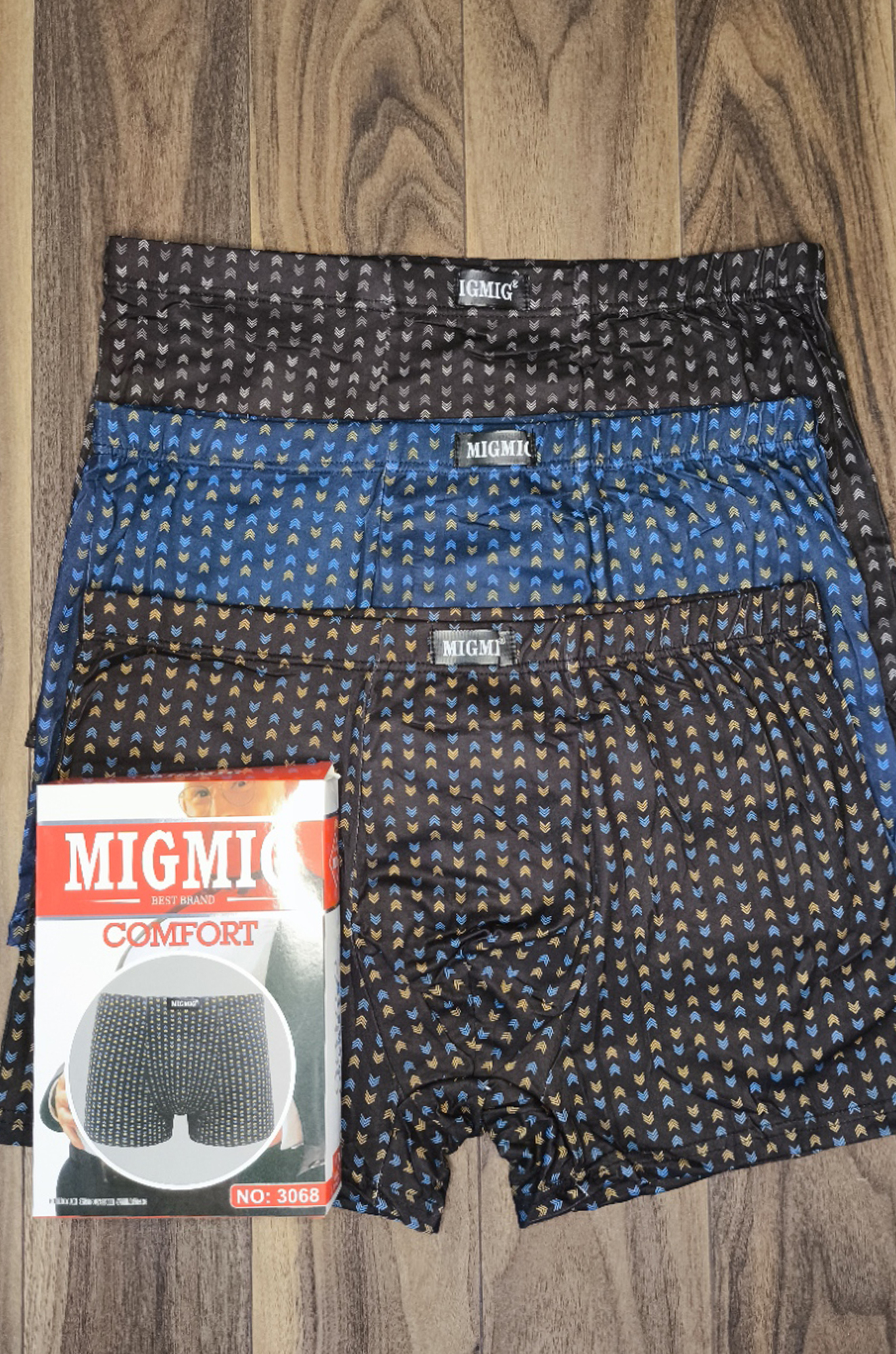 Боксеры мужские 3068 великаны, хлопок