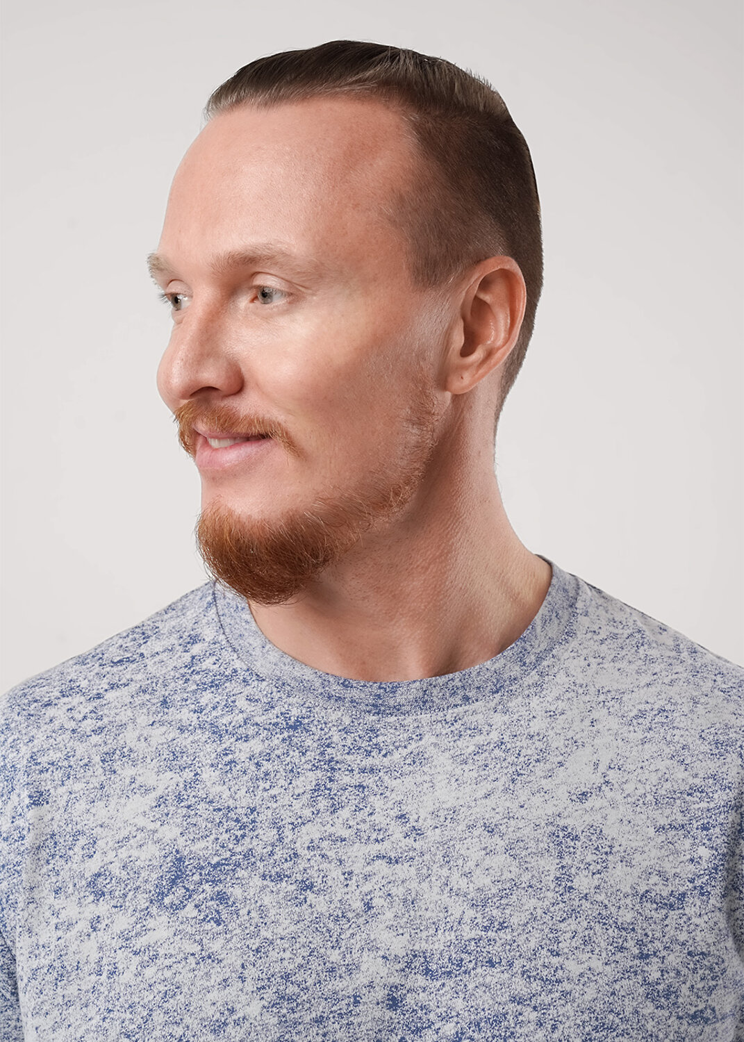 ст. цена1349руб.! CLEVER Футболка MF550533серый/джинсовый