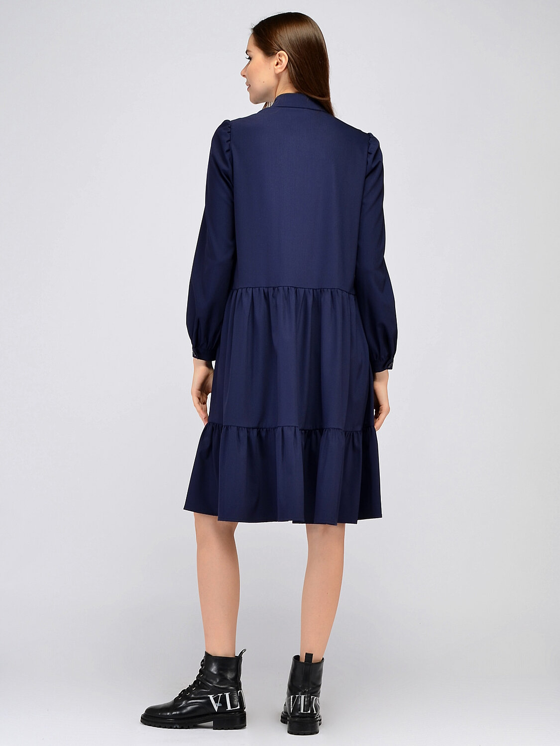 ст. цена2724руб.! VISERDI Платье 10251-син 4111310синий