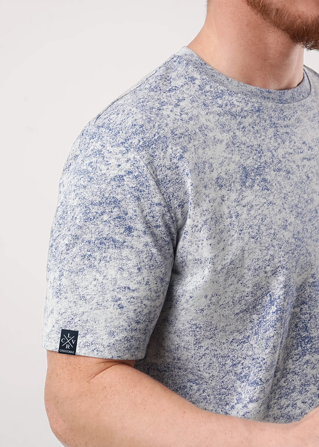 ст. цена1349руб.! CLEVER Футболка MF550533серый/джинсовый