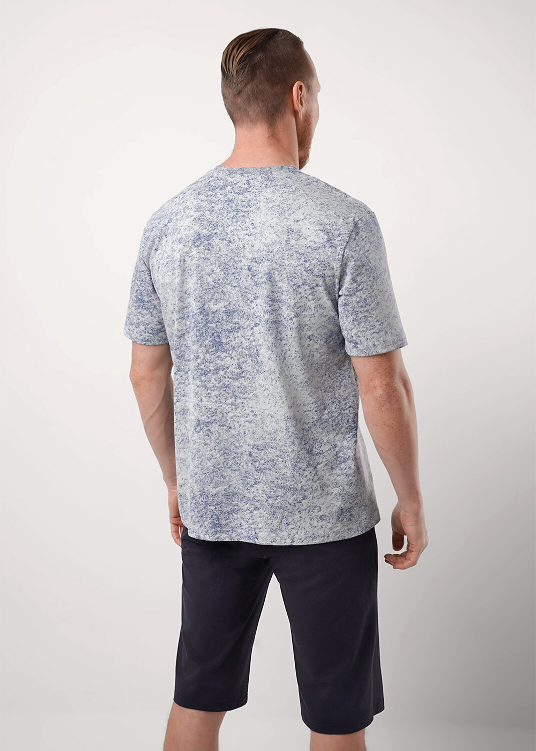 ст. цена1349руб.! CLEVER Футболка MF550533серый/джинсовый