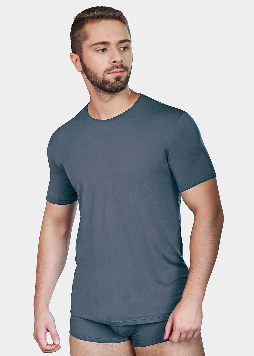 ст. цена1038руб.! CLEVER Футболка MF608810серый