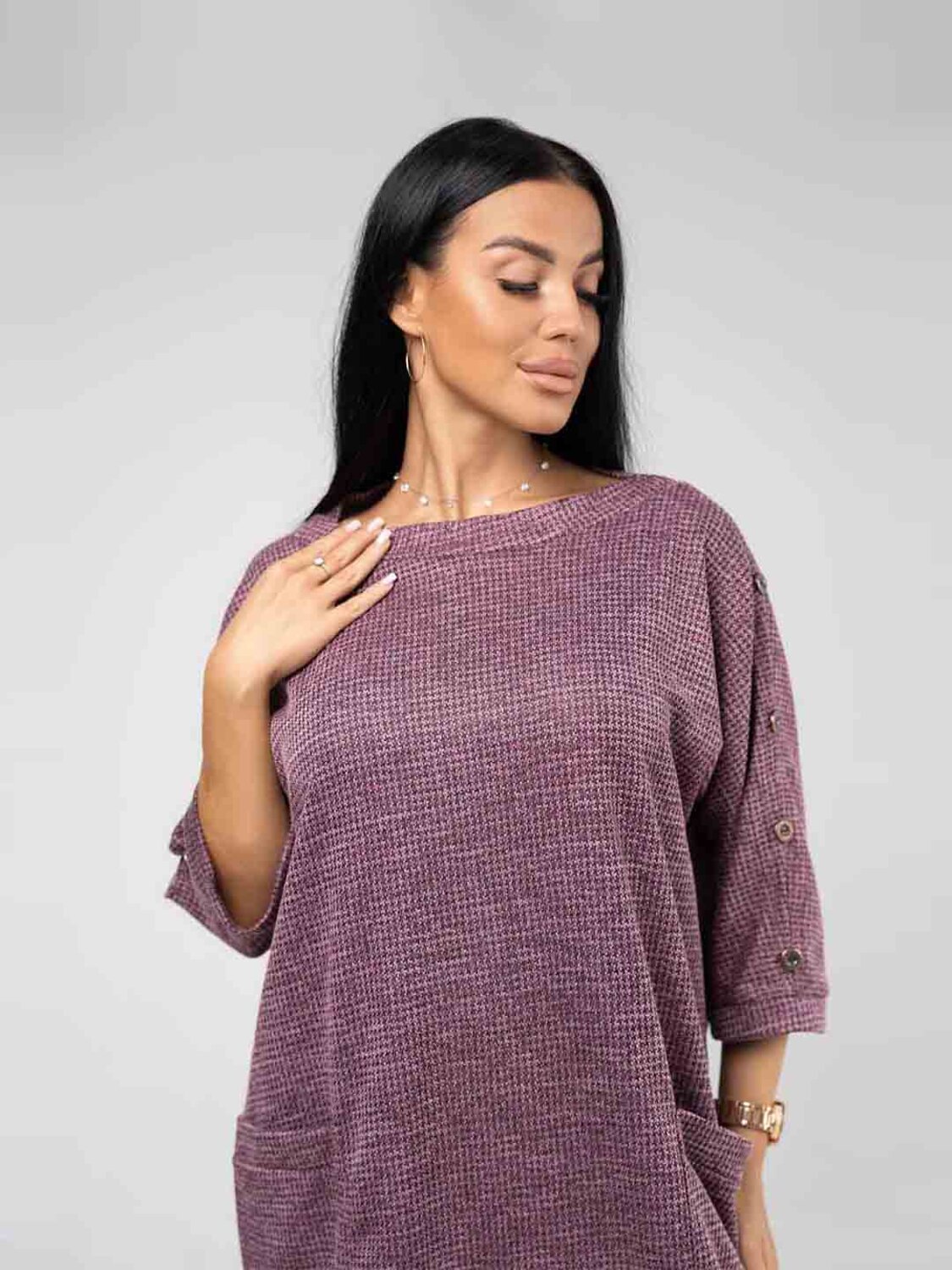 ст. цена1300руб.! Текс-плюс Платье НФ-00155304Розовый