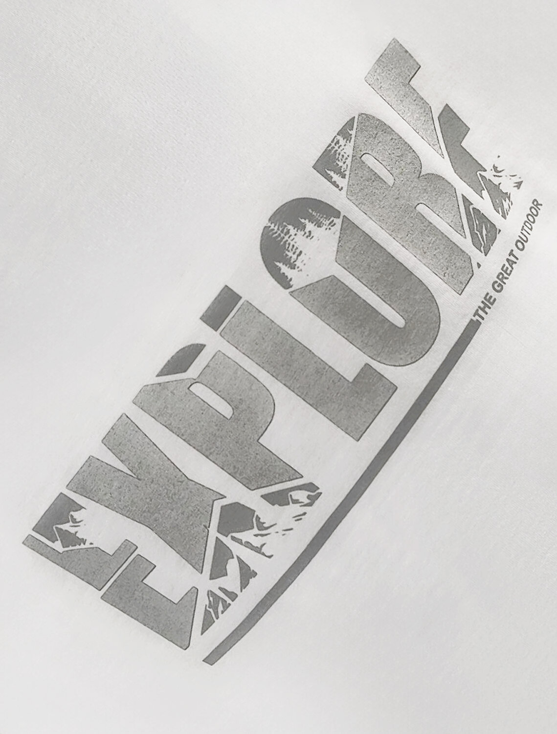 ст. цена1490руб.! VILATTE Футболка U49.048белый_explore геометрия