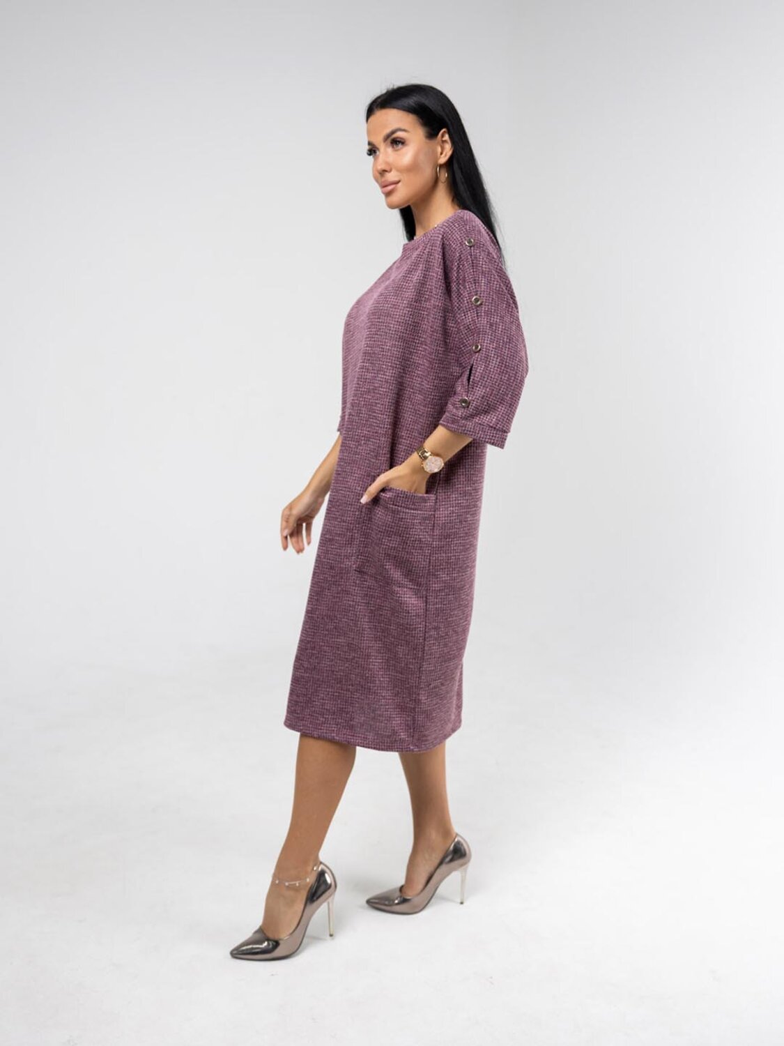 ст. цена1300руб.! Текс-плюс Платье НФ-00155304Розовый