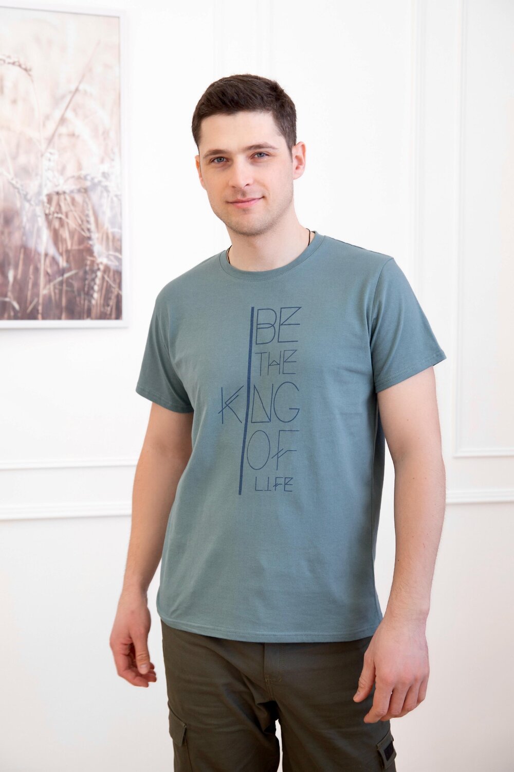 ст. цена802руб.! Lika Dress Футболка 7578Зеленый